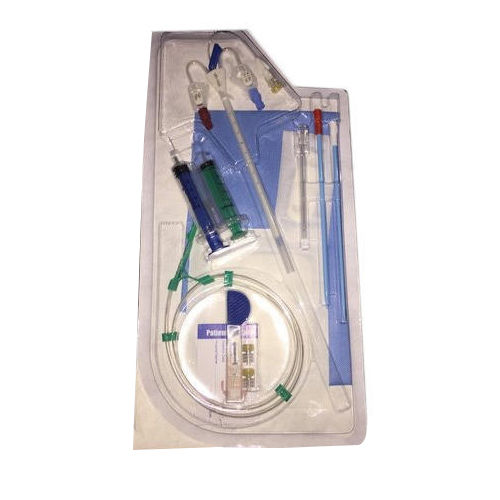 White 11.5X13Cm Hemodialysis Procedure Tray