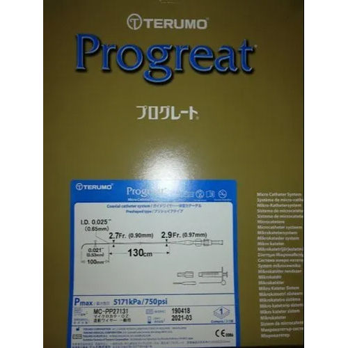 Terumo Progreat Microcatheter