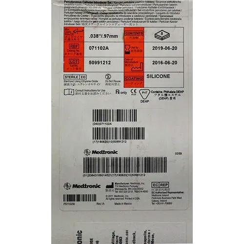 Medtronic 071102A Introducer Sheath