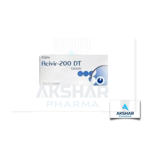 Acivir 200 Dt Tablet - Application: Medical