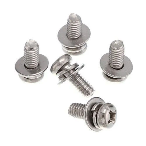 Stainless Steel Pan Combi Screw