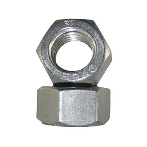 Silver Stainless Steel Heavy Hex Nut