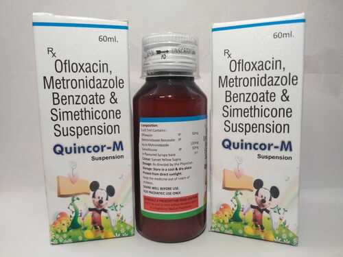 Ofloxacin Metronidazole Simethicone Syrup