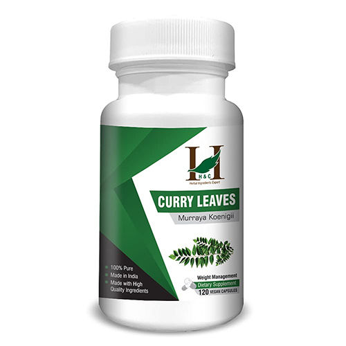 H And C Curry Leaves Capsules 60 Counts