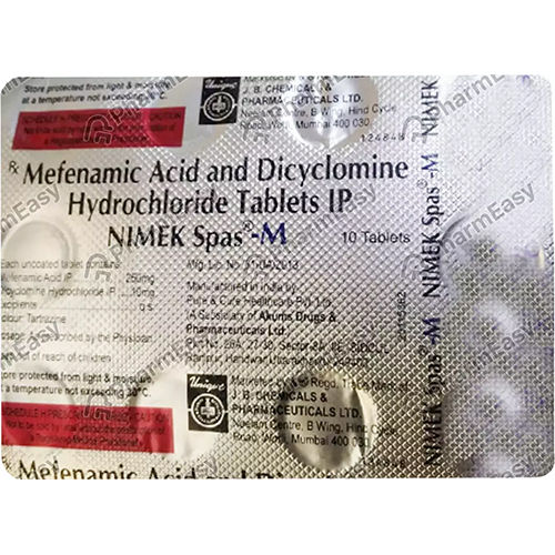 Almefkem Spas Dicyclo M General Medicines