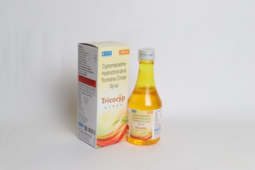 Cyproheptadine Tricholine Citrate  Syrup