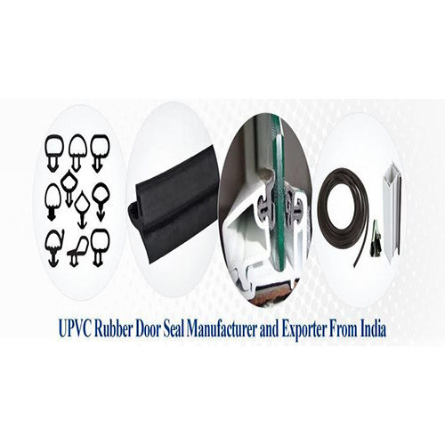 Black Upvc Rubber Door Seal At Best Price In Ballabgarh Gaurav Rubber   Upvc Rubber Door Seal 