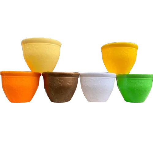 Multicolor 10 Inch Flower Pot Victor