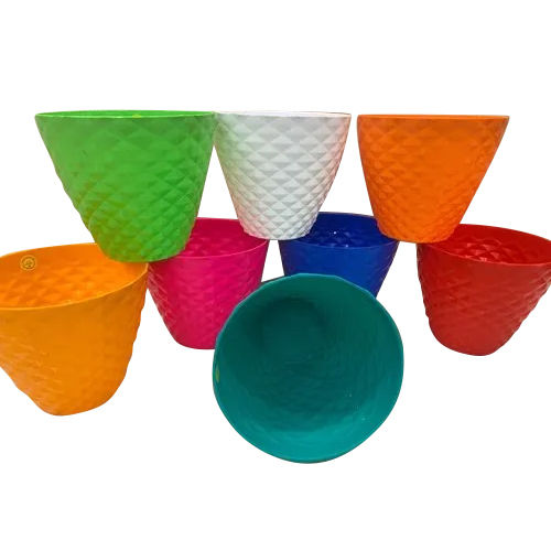 Multi Colour Round Kohinoor Planter