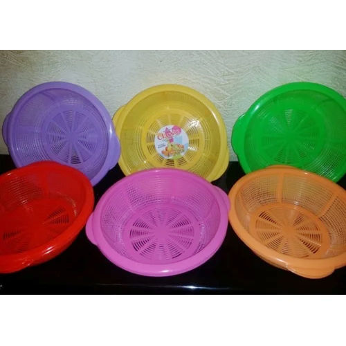 Multicolor Shalimar Plastic Fruit Basket