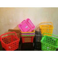 Polo Plastic Handle Shopping Basket