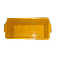 32x17x13cm Yellow Plastic Planter Tray