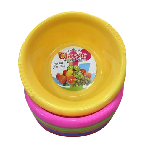 Classic Plastic Fruit Bowl