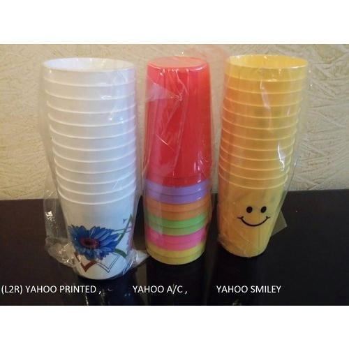 Yahoo Plastic Drinking Glasses