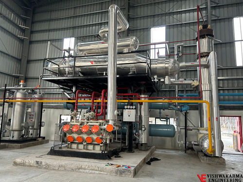 Semi-Automatic Co2 Liquefaction Plant