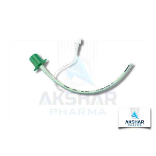 Endotracheal Tube With Secondary Lumen - Soft Green Tube