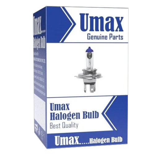 Umax Halogen Bulb Body Material: Aluminium