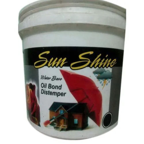 Liquid 10 Kg Sun Shine Oil Bound Distemper