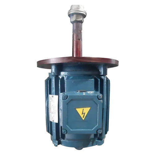 Blue 7.5Hp Electric Three Phase Motor