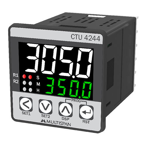 Black 48X4870Mm Universal Timer And Counter