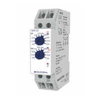 90x22.5x72mm Single Phase Voltage Relay