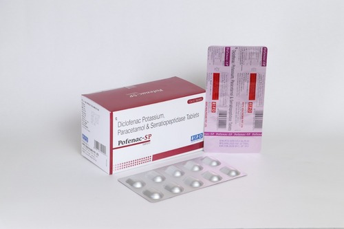 Diclofenac Paracetamol Serratiopeptidase Tablet