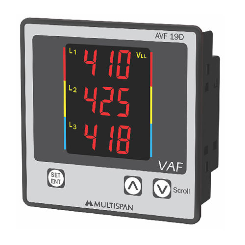 96x96x43mm VAF Meter