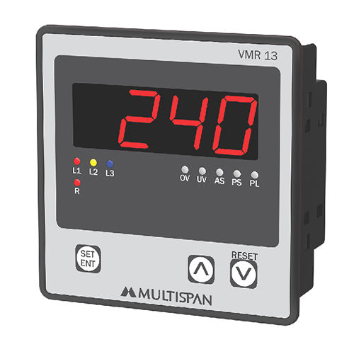 96x96x43mm Voltage Monitor Relay