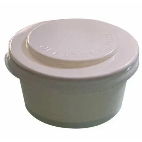 Round Plastic Transparent Container