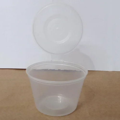 100ml Round Transparent Plastic Container