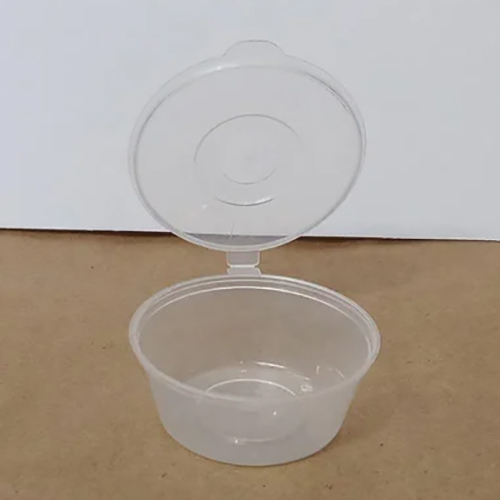 White Plastic Transparent Container