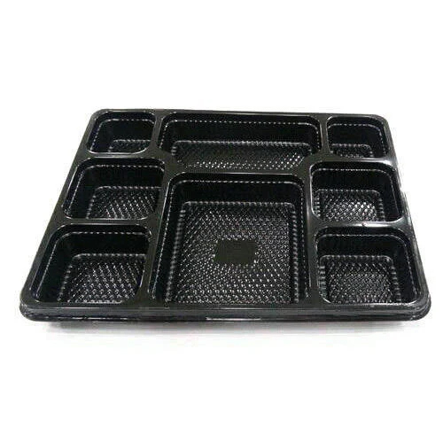 Black Meal Tray