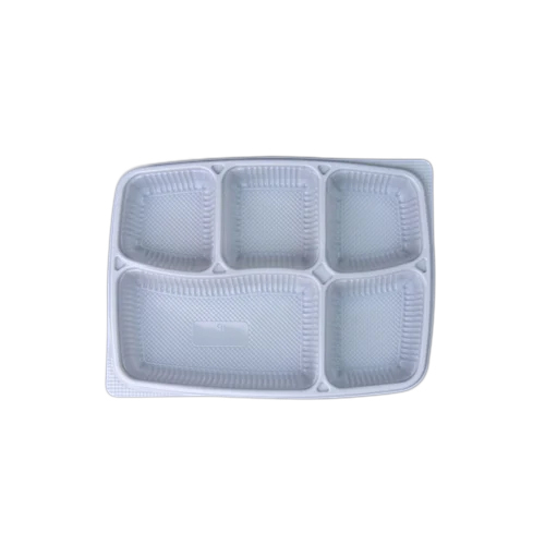 5CP Meal Tray white