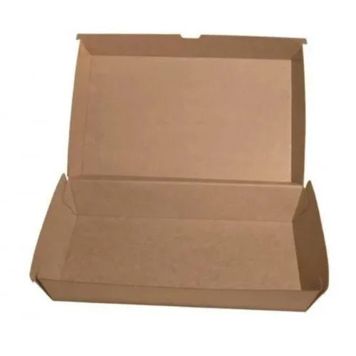 Brown Rectangular Paper Containers Size: Standard