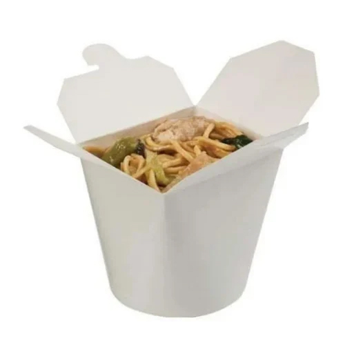 Round Paper Noodle Box