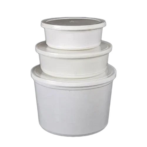 Plastic Ice Cream Container