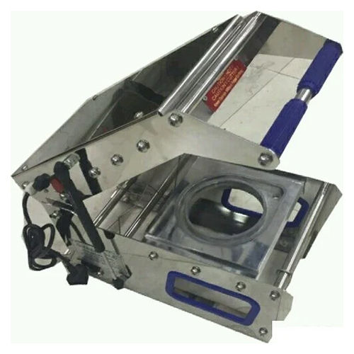 Silver Round Container Sealing Machine