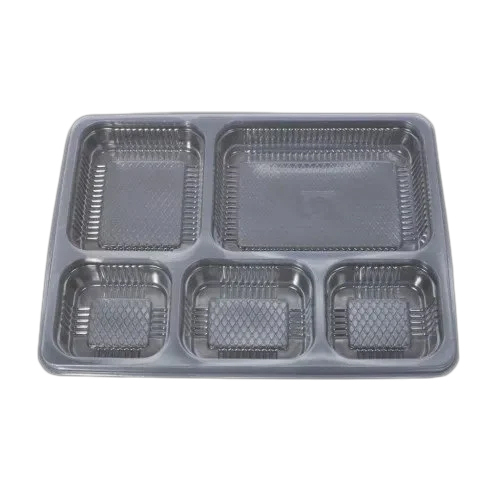 5 Compartment Food Tray