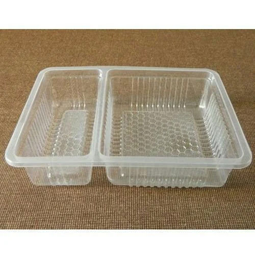 2 Compartment Meal Tray Application: Food & Beverage