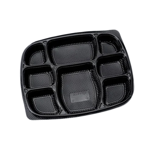 Disposable 3 Compartment Meal Tray Application: Food & Beverage