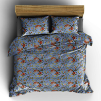 PRINTED BEDSHEET WITH 2 PILLOW COVER