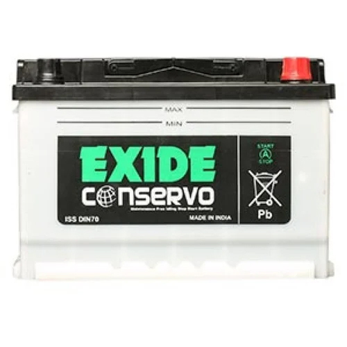 Exide Conservo Din70 Iss Battery