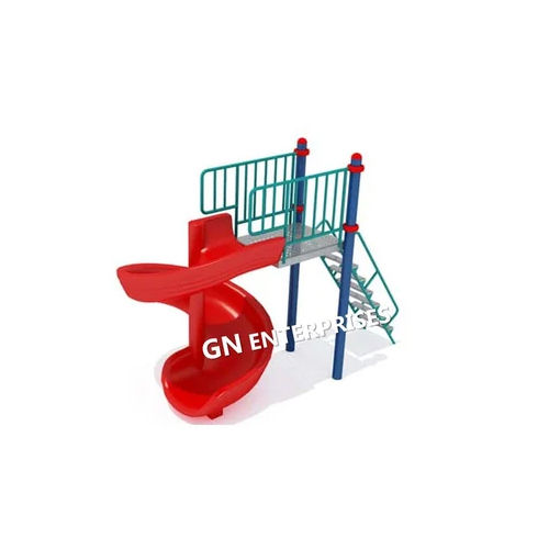 Frp Playground Spiral Slide