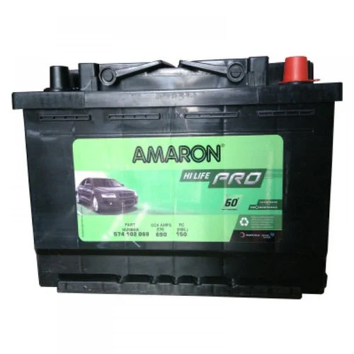 Amaron Hi Life Pro Aam Pr 574102069 Car Battery Battery Capacity: 51 A 80ah