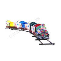 Outdoor Electric Toy Train - Frp & Mild Steel, Elongate Shape, Weatherproof & Anti-corrosive Finish