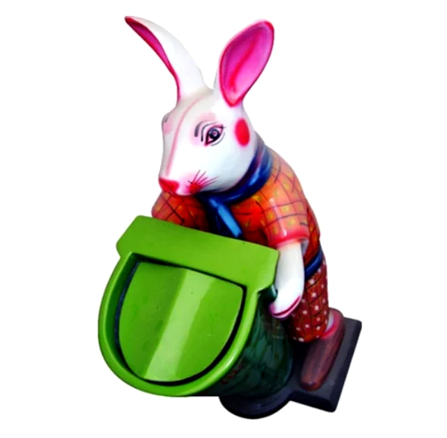 FRP Rabbit Dustbin