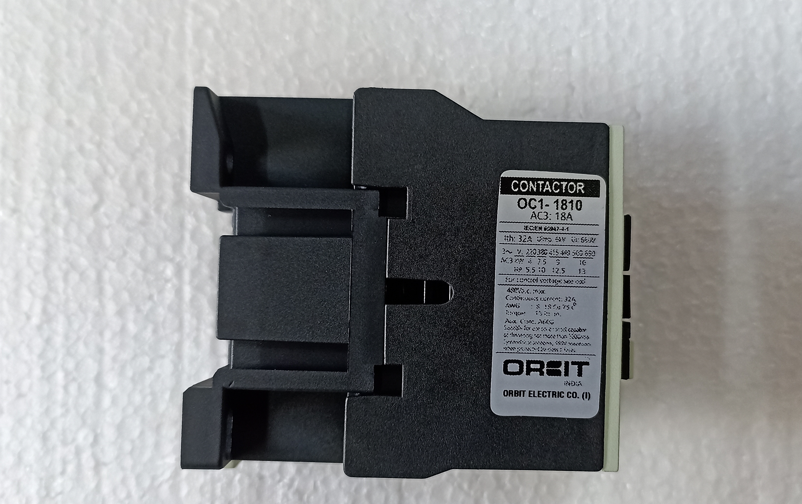 ORBIT 18A CONTACTOR