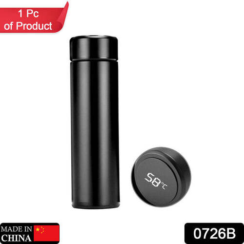 Black Double Stainless Steel Water Bottle