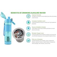 ALKALINE WATER BOTTLE  WITH FOOD GRADE PLASTIC