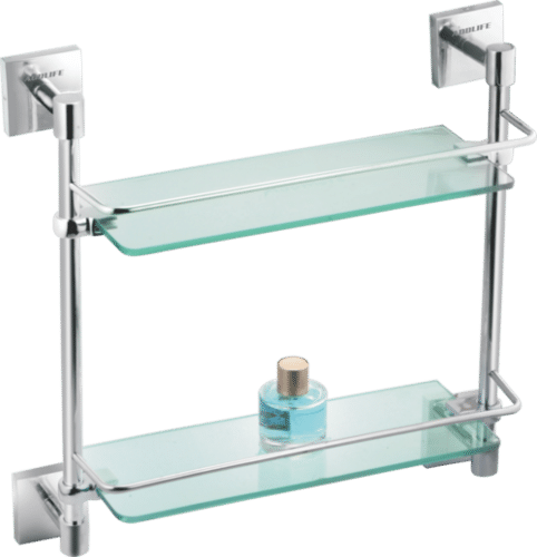 Kubix Double Glass Shelf